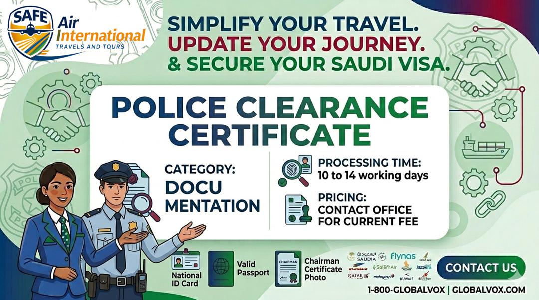Police Clearance Certificate